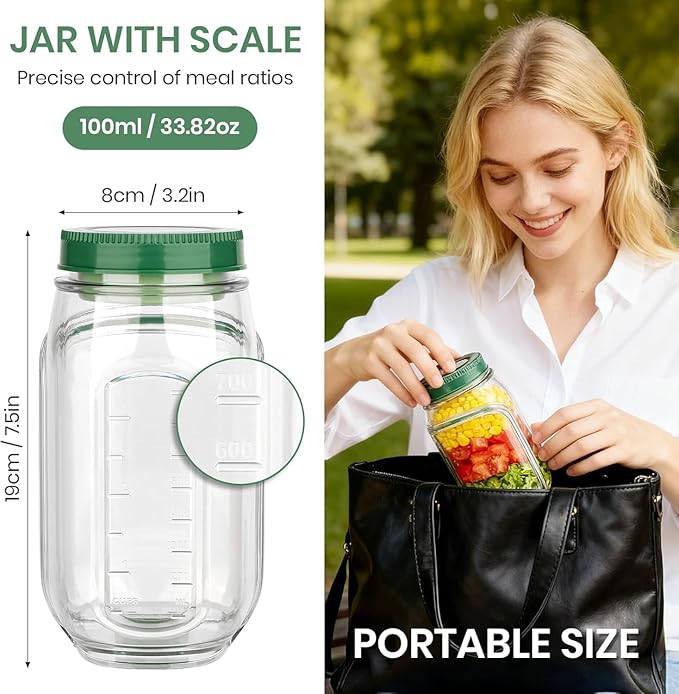 Salad Pod Jar